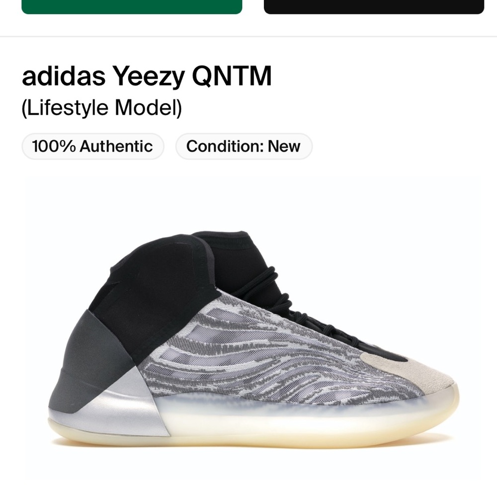 Adidas YEEZY size 6 fits women US size 7